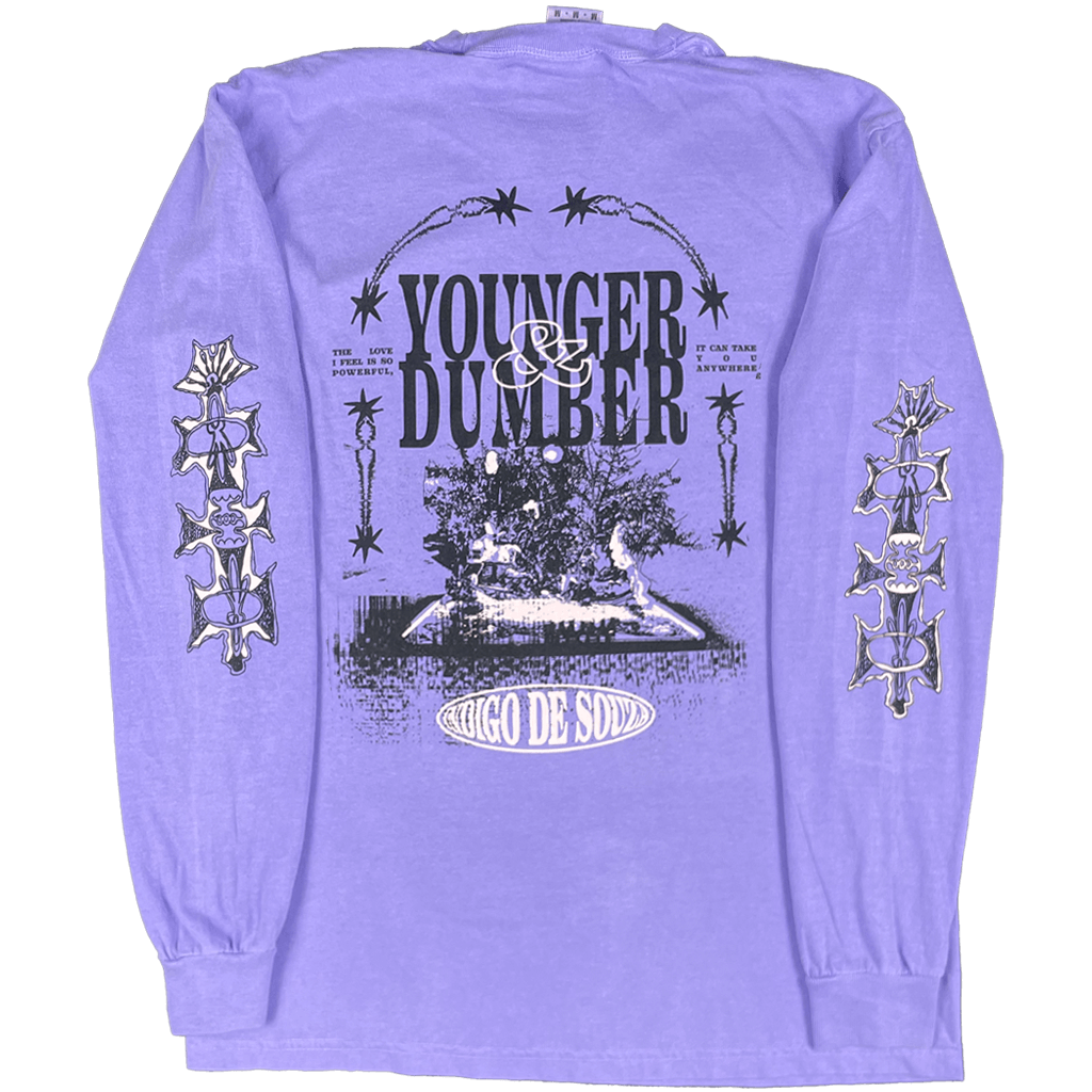 "Younger & Dumber" Violet Longsleeve