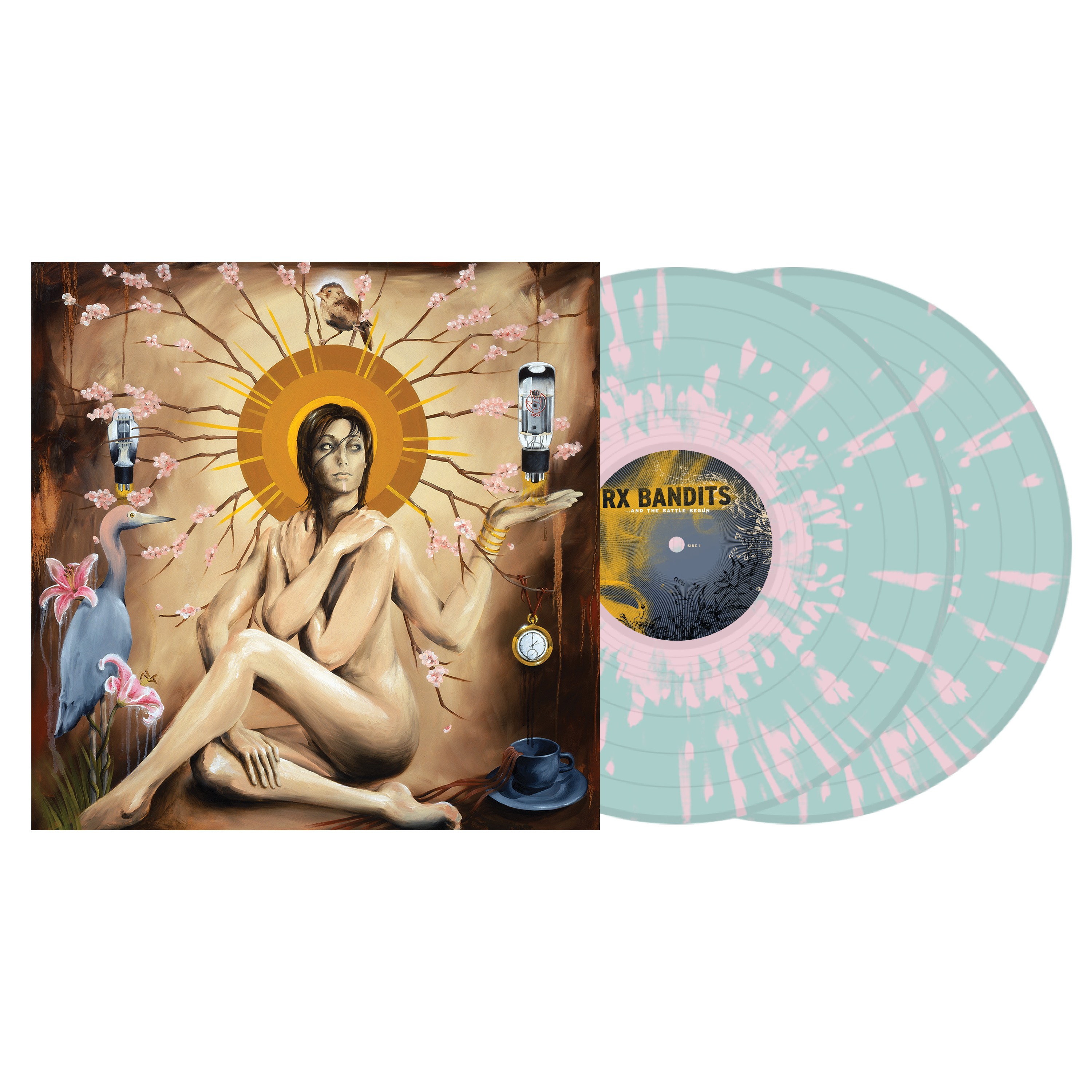 ...And The Battle Begun (20th Anniversary Edition) Ice Blue Pink Splatter Vinyl