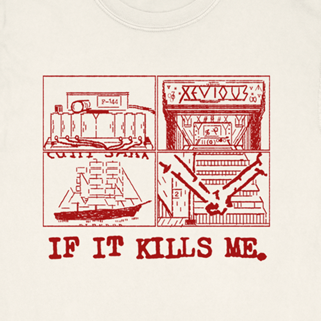 If It Kills Me Typewriter Tee