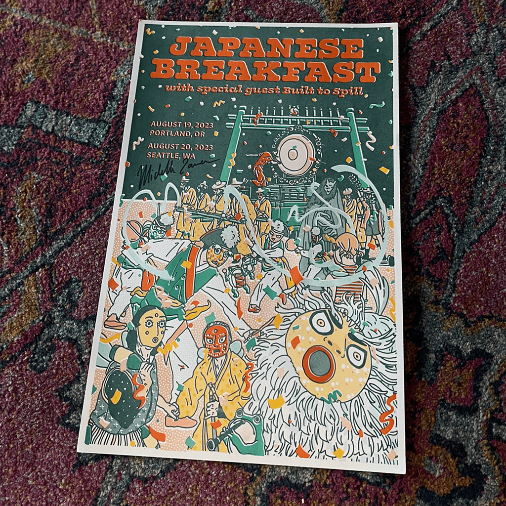 Signed August 2023 Headlining Tour Poster