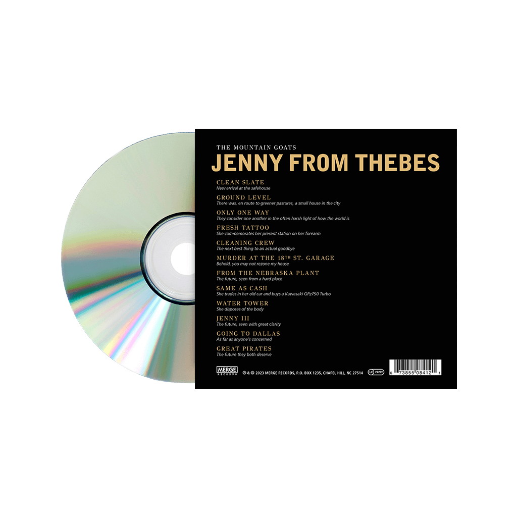 Jenny from Thebes CD