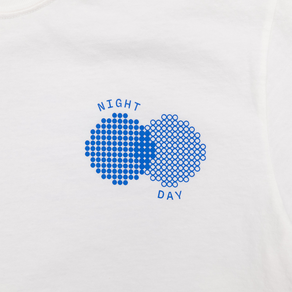 Night and Day White T-Shirt