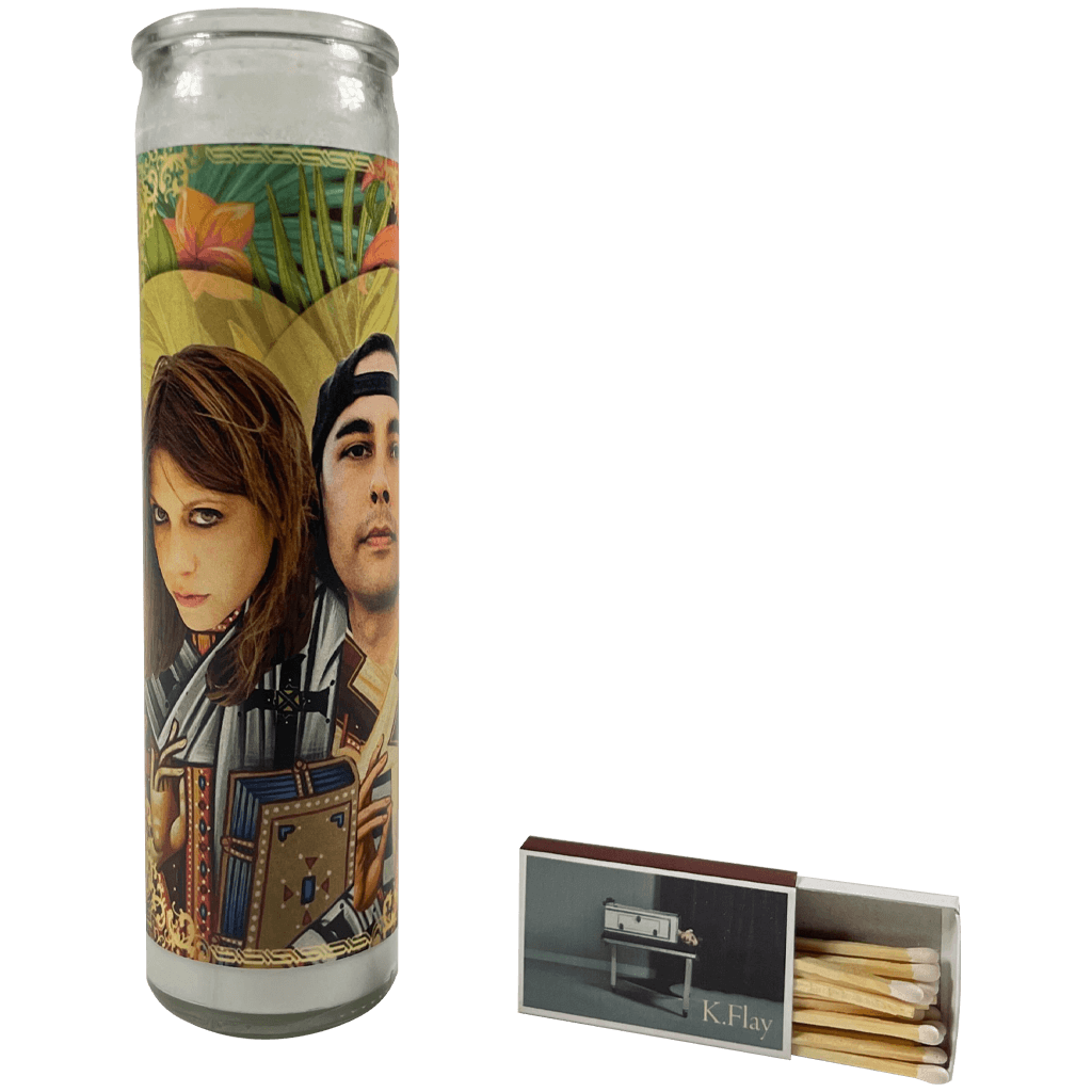 K.Flay x Vic Fuentes Prayer Candle with Matches