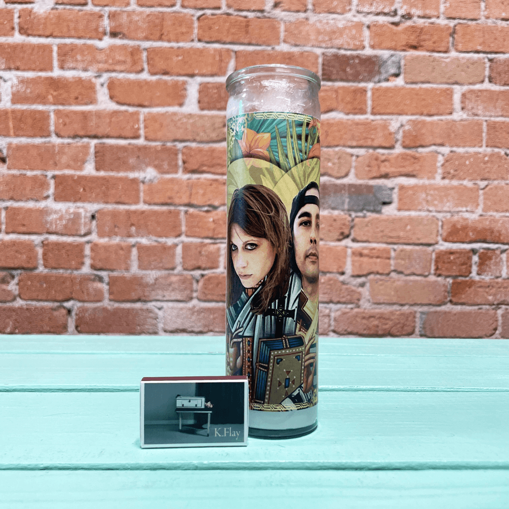 K.Flay x Vic Fuentes Prayer Candle with Matches