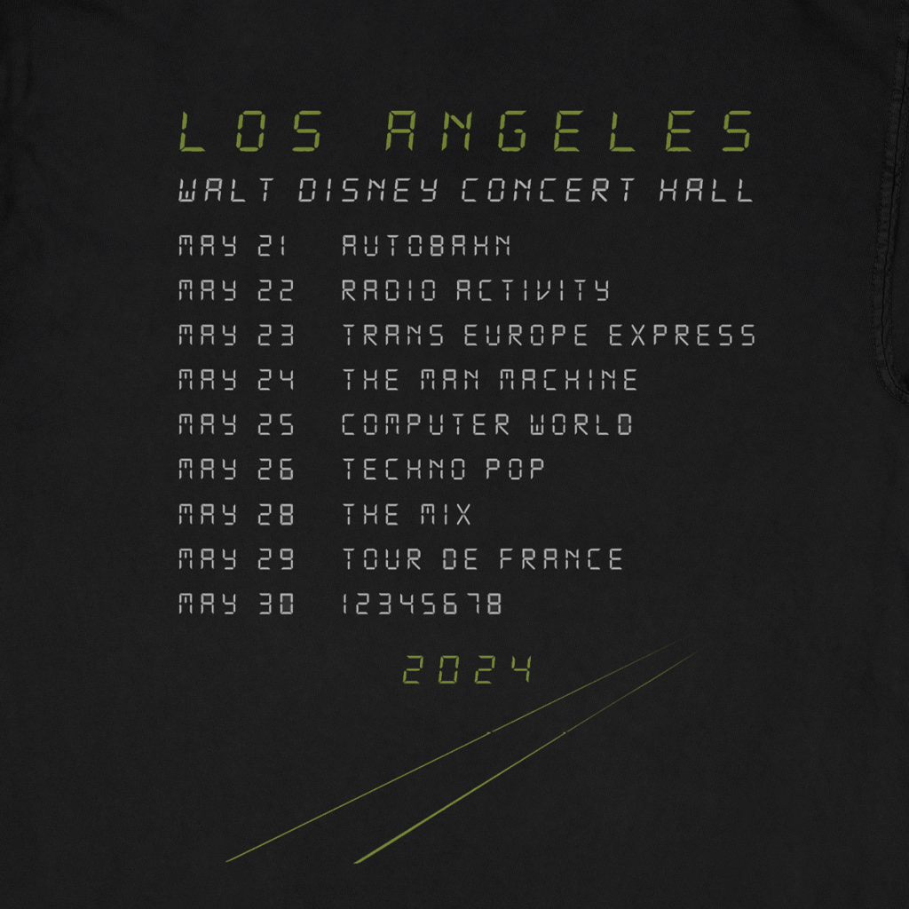 Los Angeles 2024 Black T-Shirt