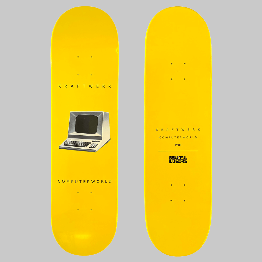 Computer World 1981 Skate Deck