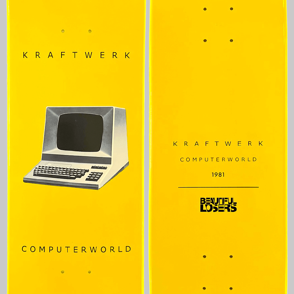 Computer World 1981 Skate Deck