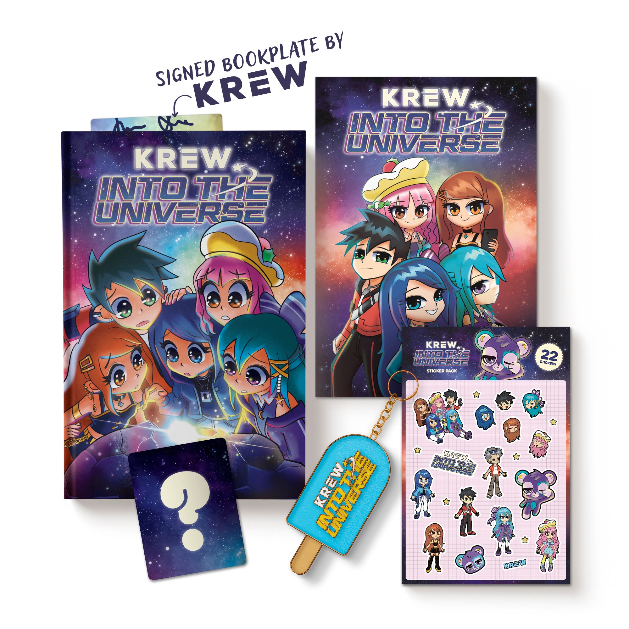 KREW: INTO THE UNIVERSE  Bundle 2: Ultimate KF Pack (Ltd Edition) -SIGNED BY KREW -  KREW Official Merch