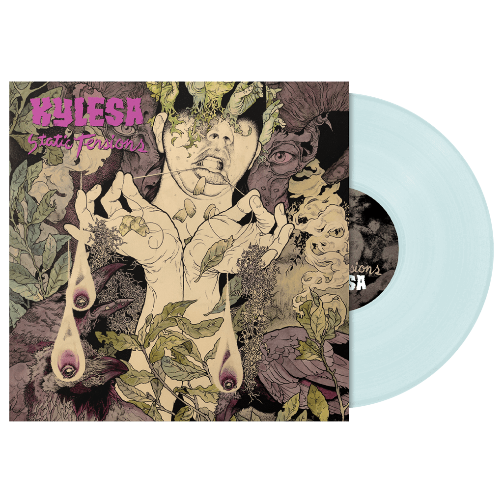 Static Tensions 12" Ice Blue LP