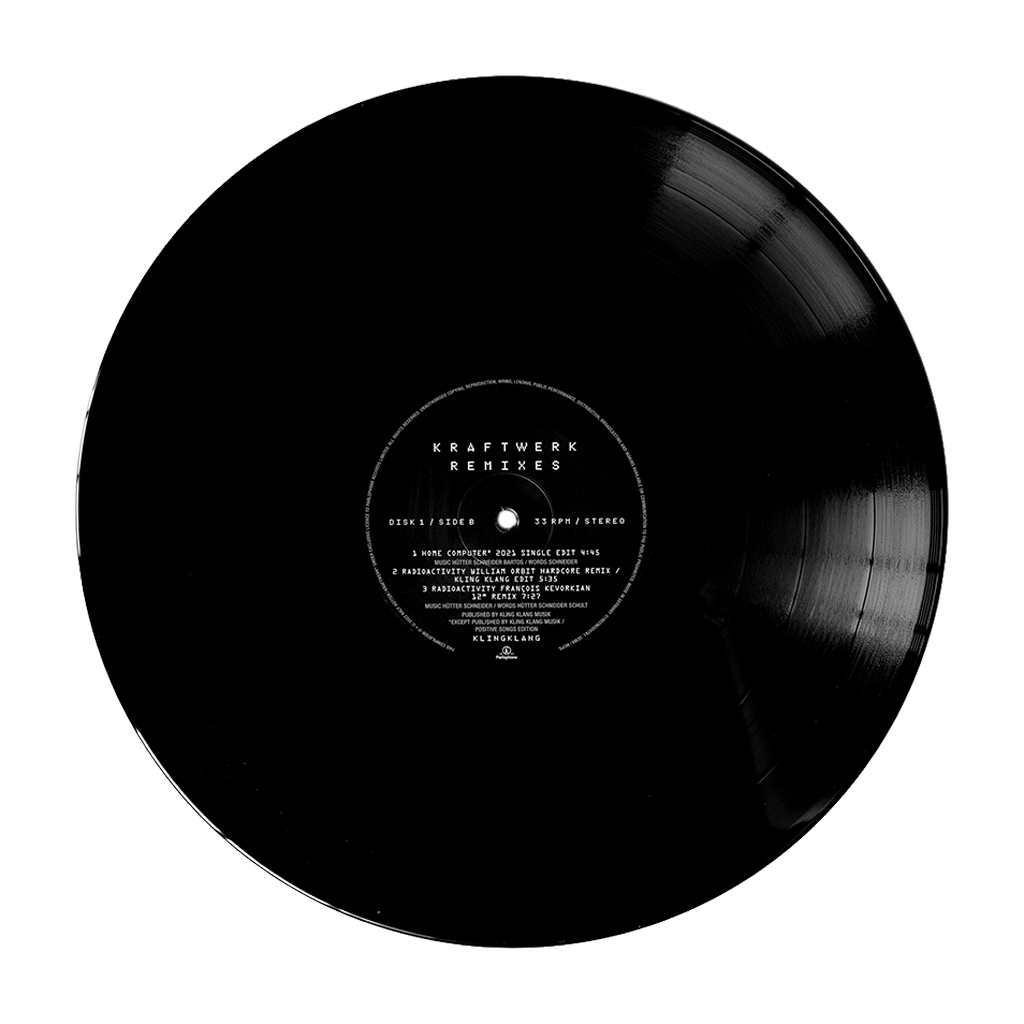 Kraftwerk: Remixes - 3xLP Black Vinyl