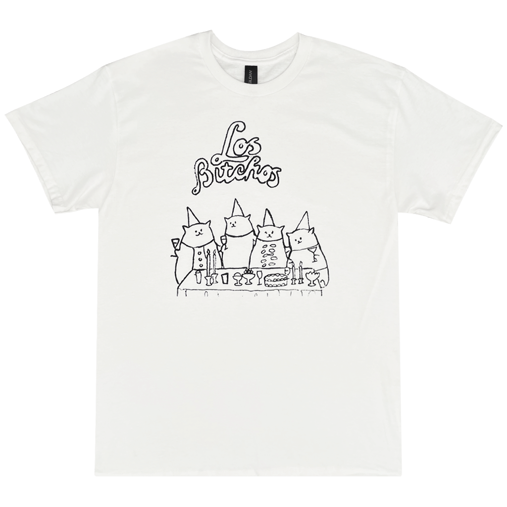 Cat Party White T-Shirt