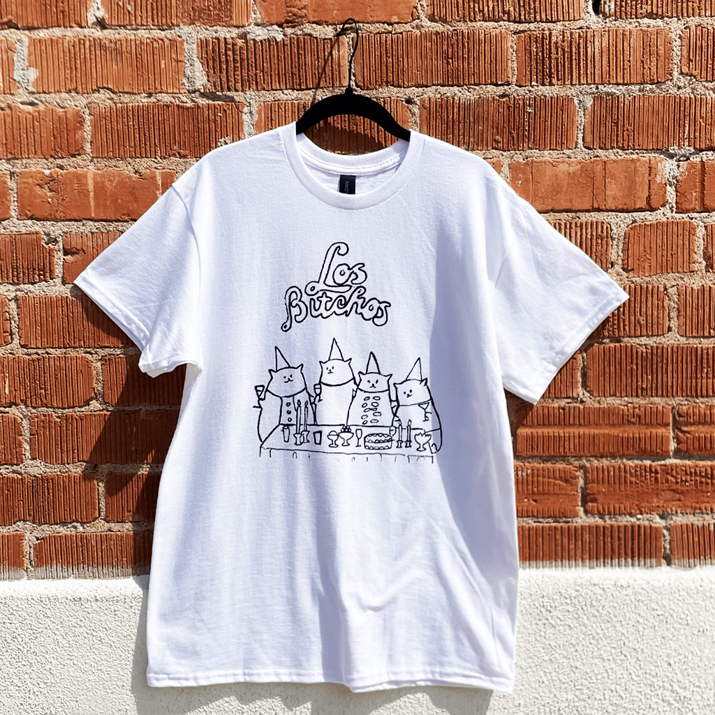 Cat Party White T-Shirt