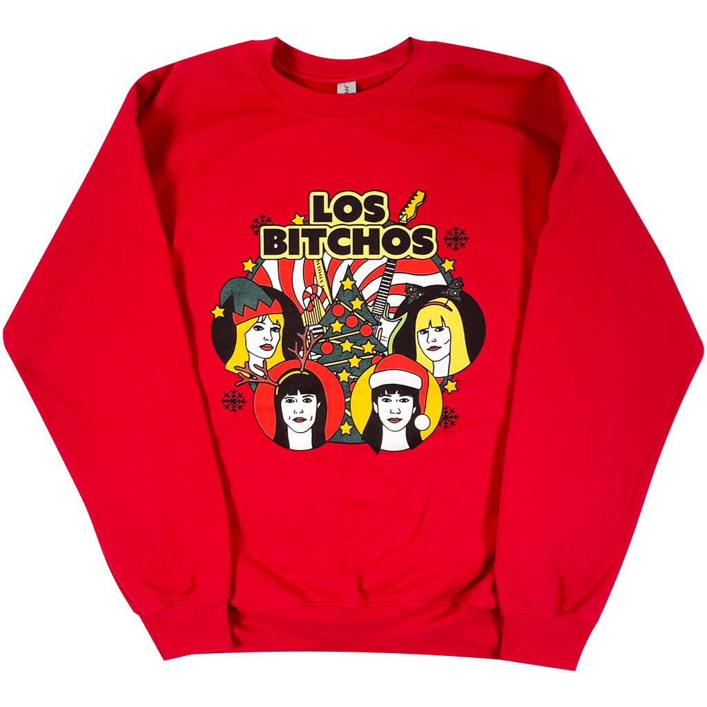 Chrismos Sweatshirt Irish Green + Chrismos Sweatshirt Cherry Red