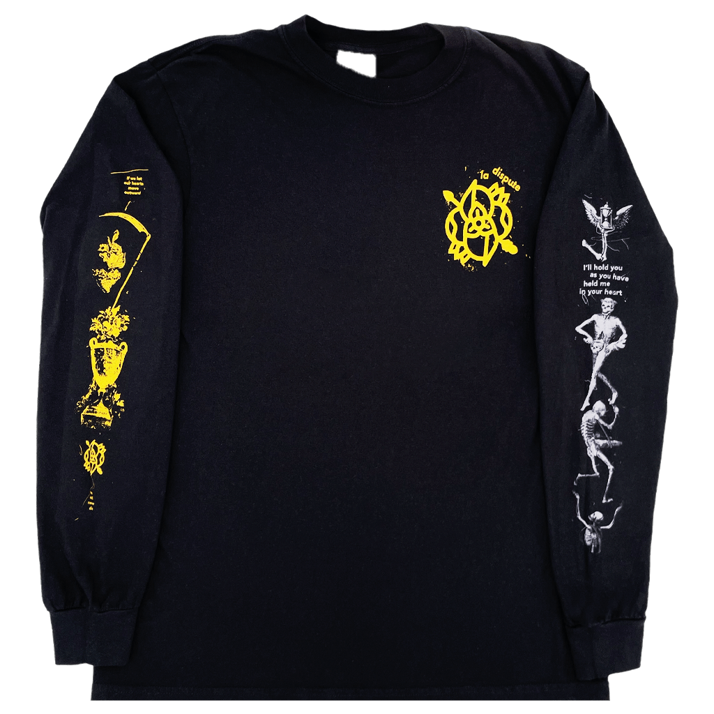 Vase Long Sleeve Black T-Shirt