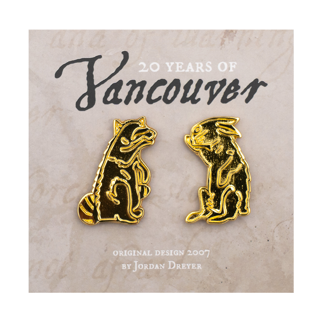 Vancouver 20th Anniversary Pin Set