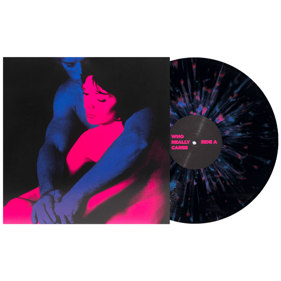 TV Girl Who Really Cares 12 Blue Pink Splatter Vinyl tv-girl-who-really-cares-12-blue-pink-splatter-vinyl