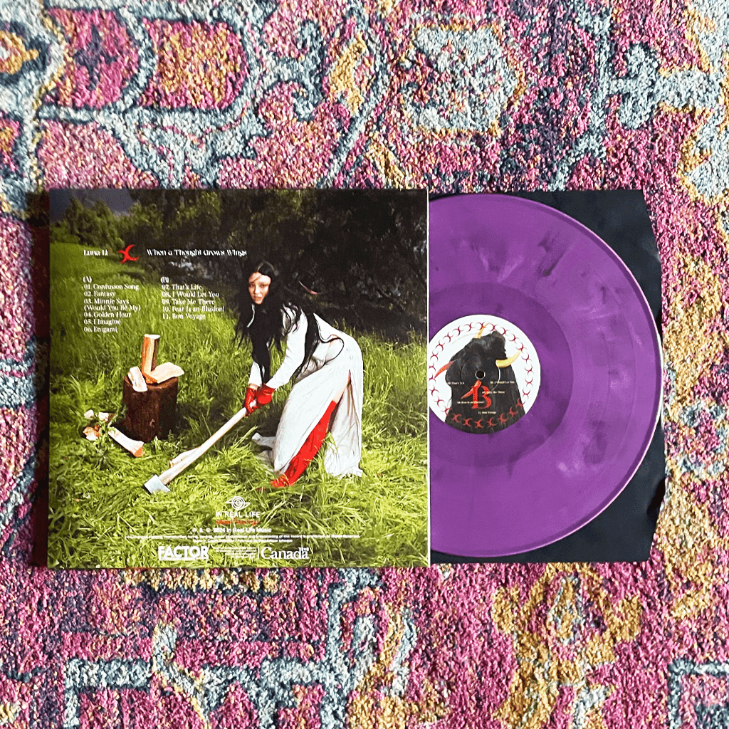When a Thought Grows Wings 12" Lavender Vinyl
