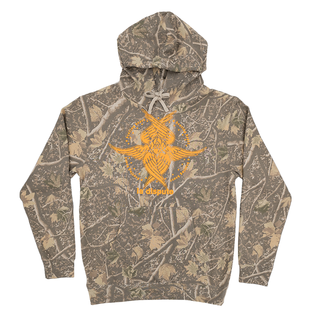 "a beating heart" camo hood