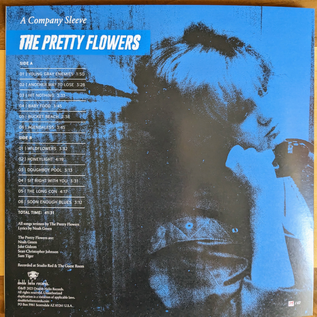The Pretty Flowers 'A Company Sleeve' Ltd. Edition Numbered LPs