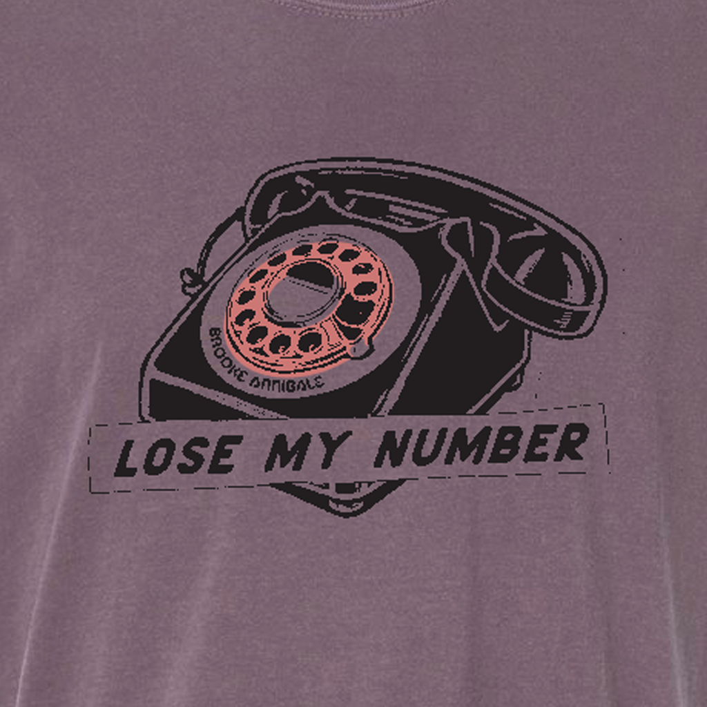 Lose My Number Tee