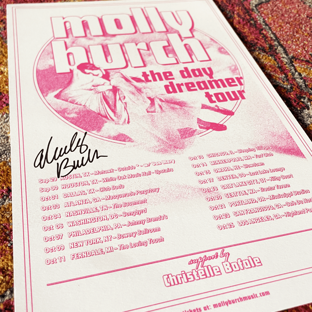 Signed Tour Poster