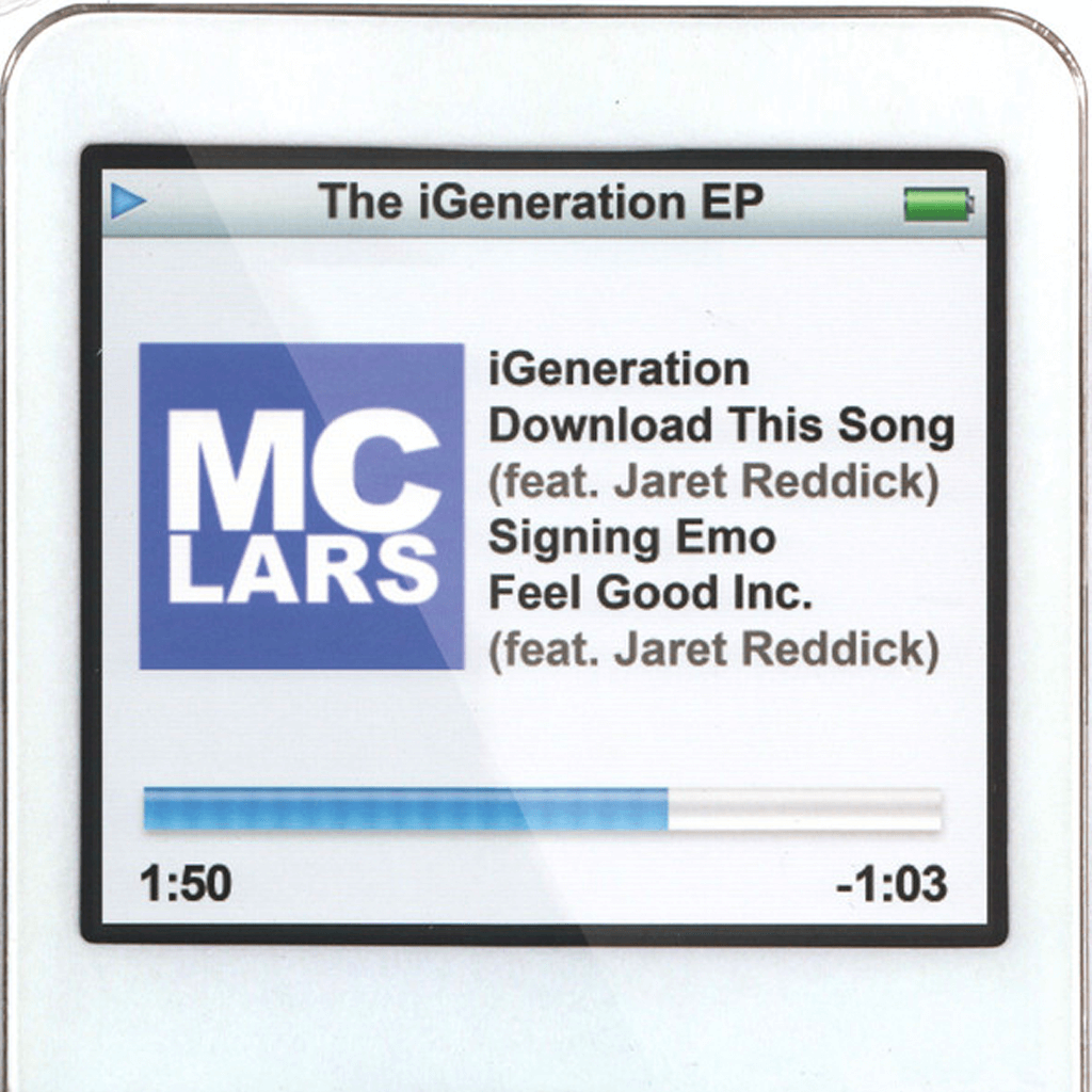 iGeneration Clear/Blue Splatter 7" Vinyl