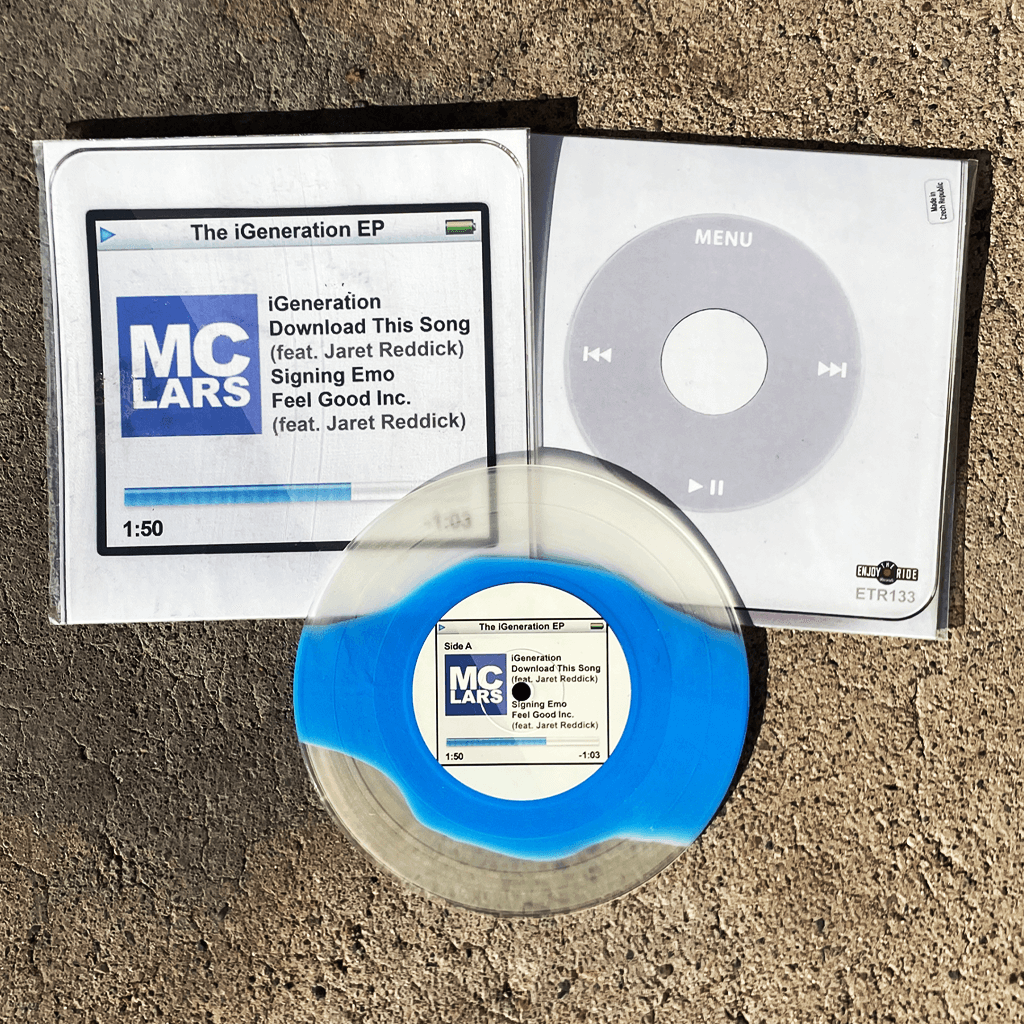 iGeneration Clear/Blue Splatter 7" Vinyl