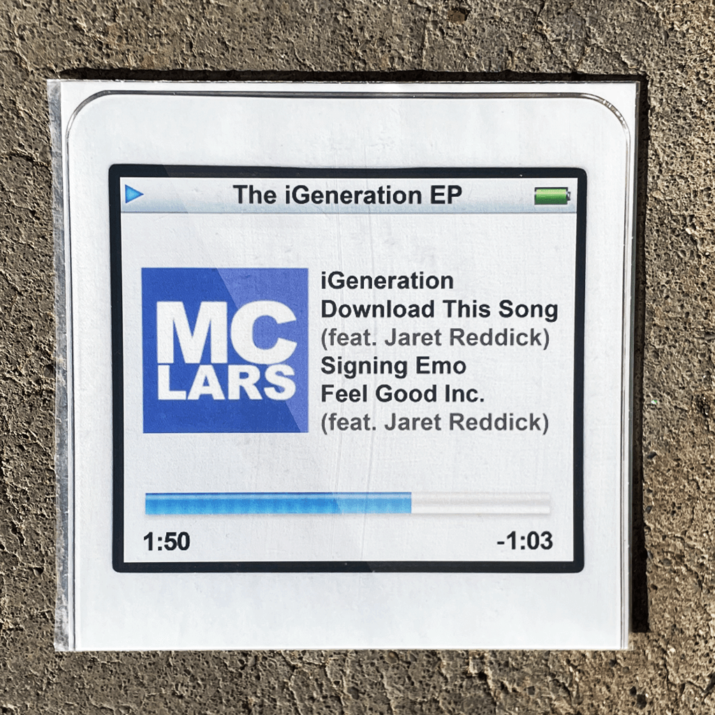 iGeneration Clear/Blue Splatter 7" Vinyl