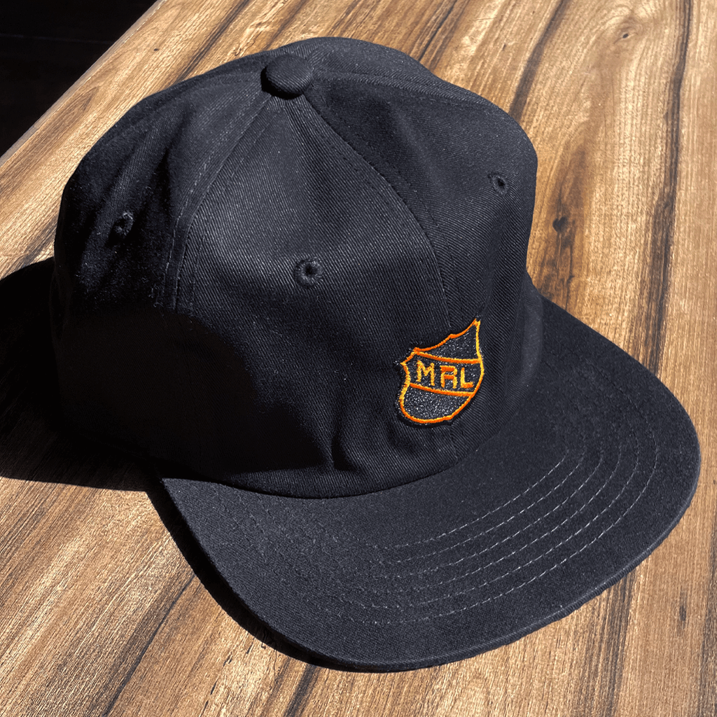 MRL Hockey Black Hat