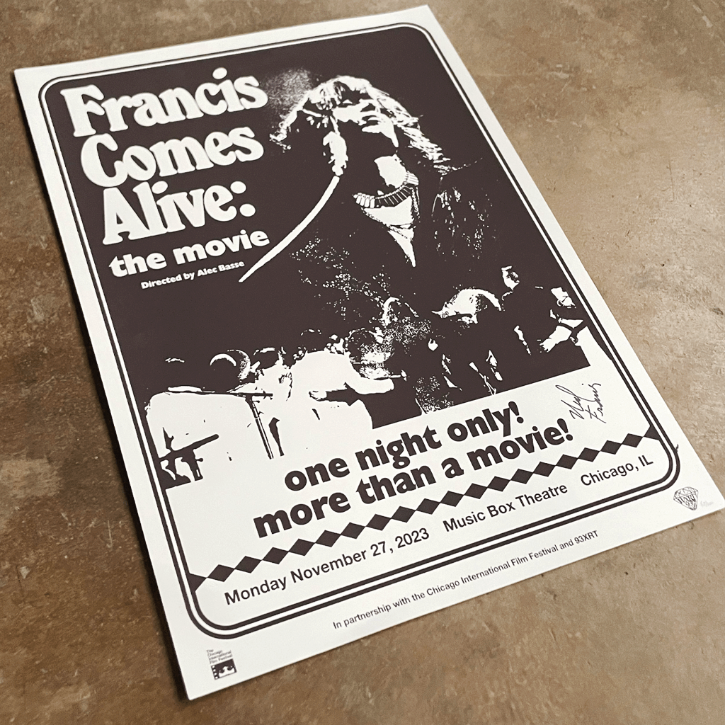Signed Francis Comes Alive Movie Poster