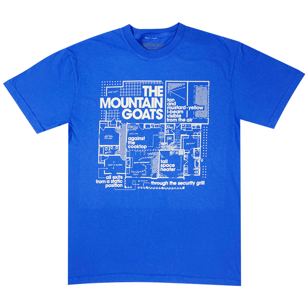 Ground Level Mystic Blue T Shirt ground-level-mystic-blue-t-shirt