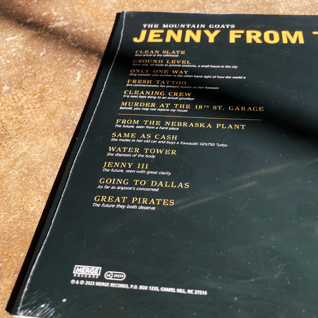 Jenny from Thebes Peak Vinyl