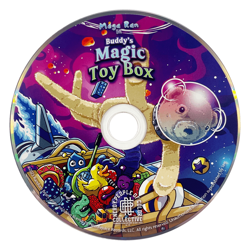 Signed Buddy's Magic Toy Box CD