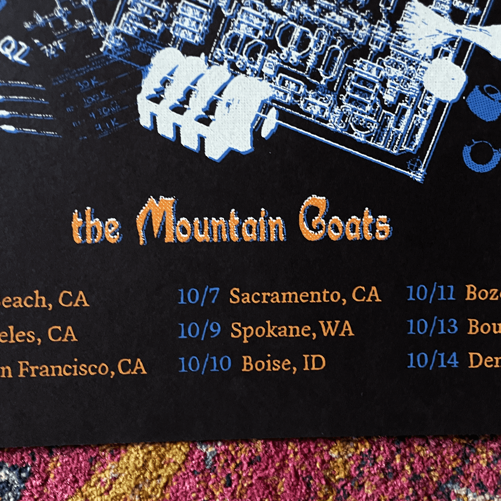 West Coast Tour Poster