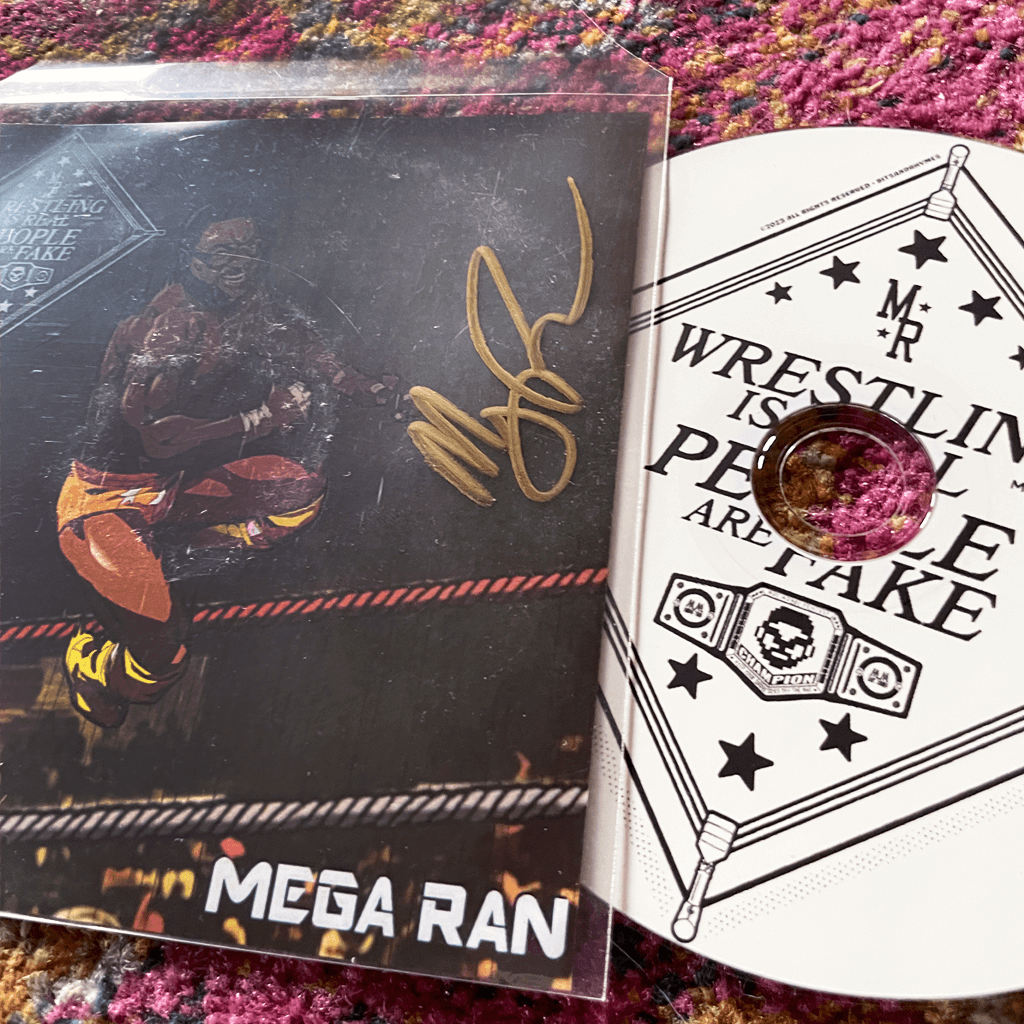 Signed Wrestling Is Real People Are Fake CD