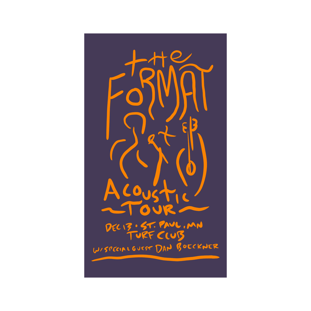 2025 Acoustic Tour Poster - St. Paul, MN