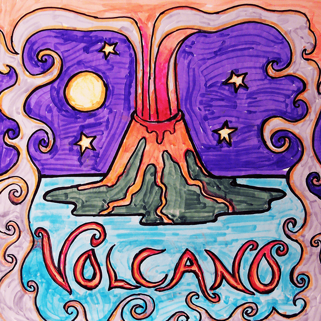 Volcano - Self Titled - 12" Volcanic Vinyl