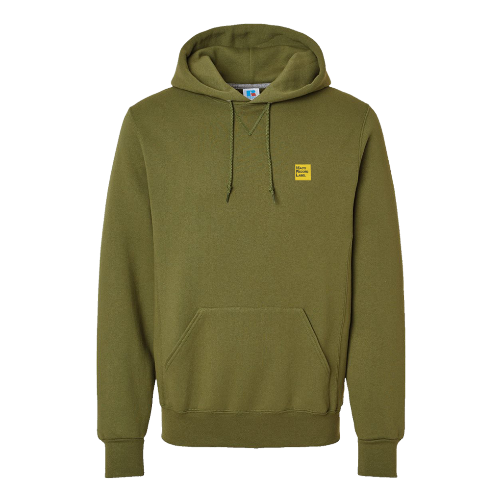 MRL Logo Embroidered Green Moss Hoodie