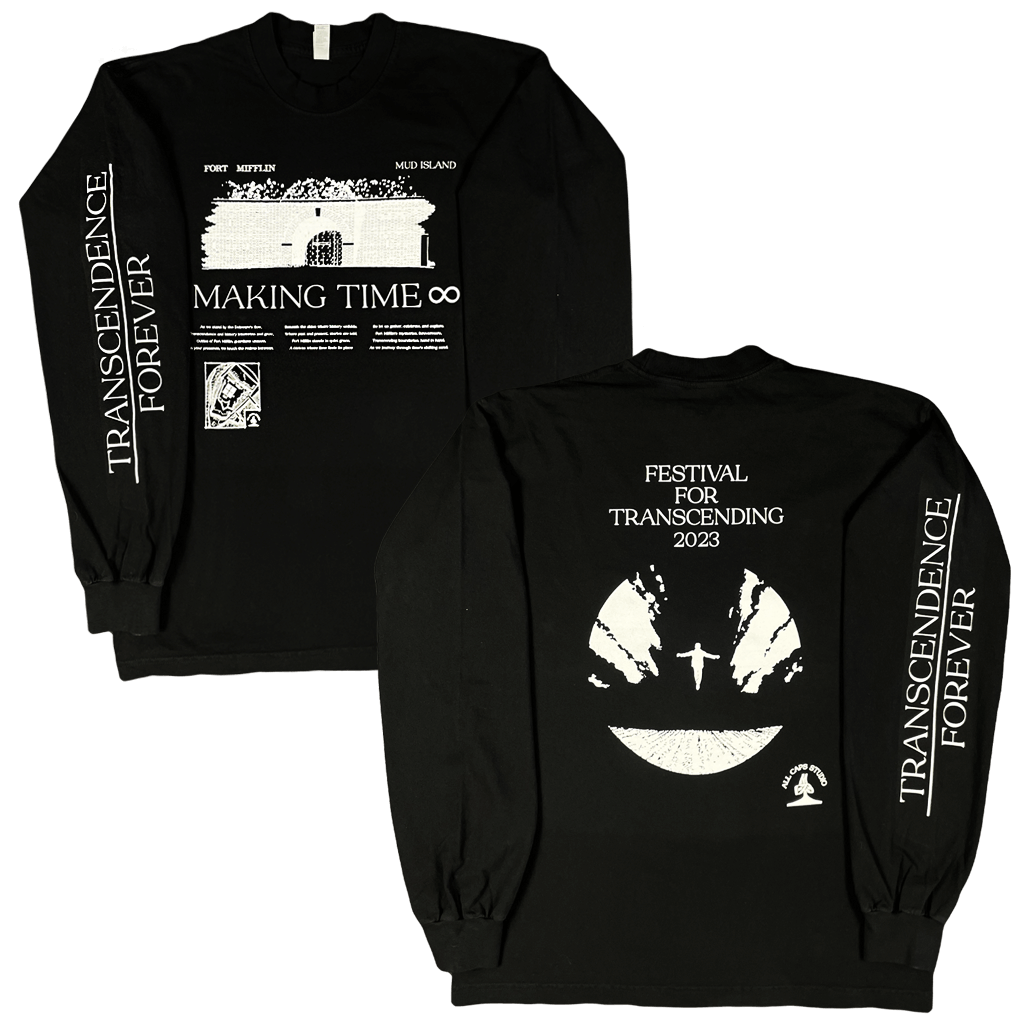 ALL CAPS X Making Time ∞ Black Long Sleeve