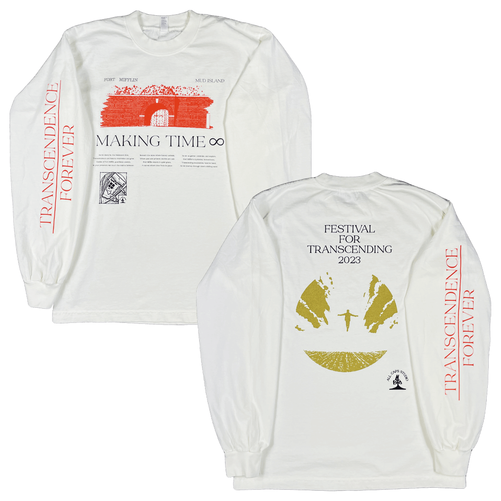 ALL CAPS X Making Time ∞ Off White Long Sleeve