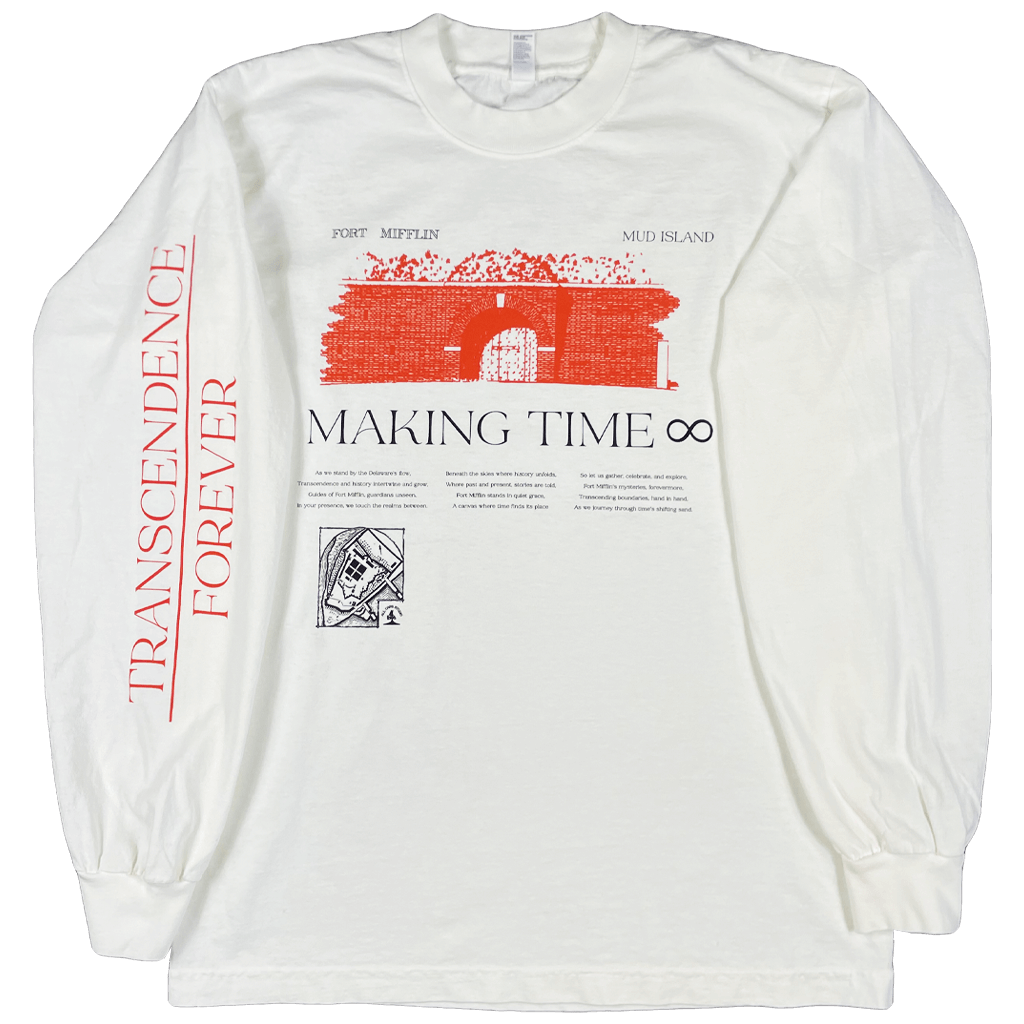 ALL CAPS X Making Time ∞ Off White Long Sleeve