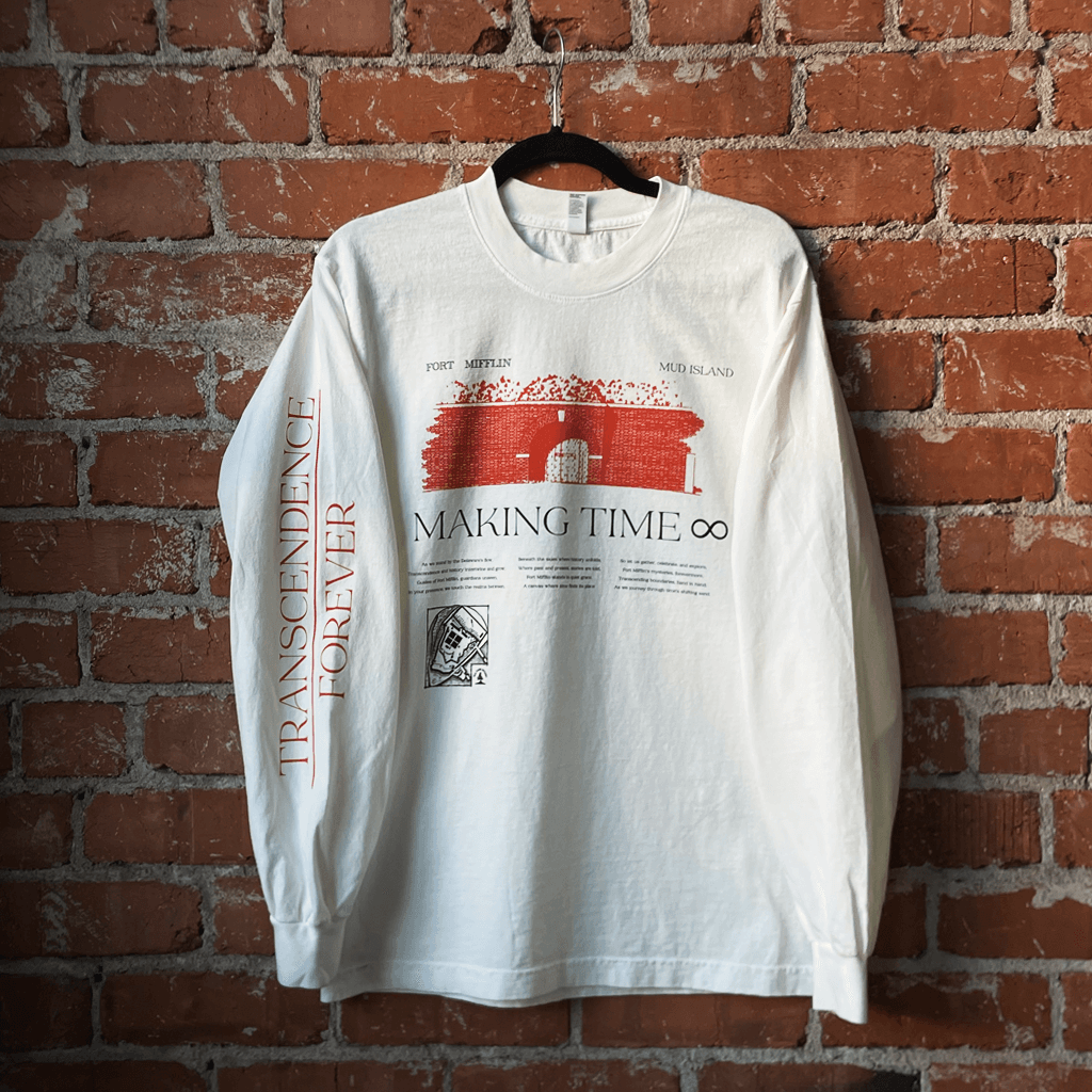 ALL CAPS X Making Time ∞ Off White Long Sleeve