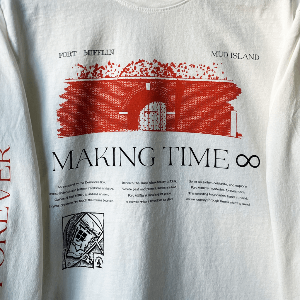 ALL CAPS X Making Time ∞ Off White Long Sleeve