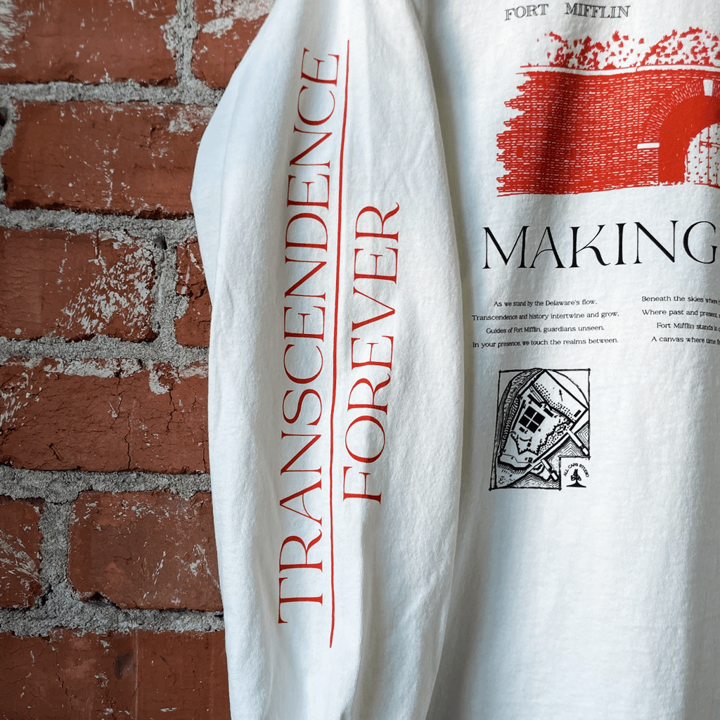 ALL CAPS X Making Time ∞ Off White Long Sleeve