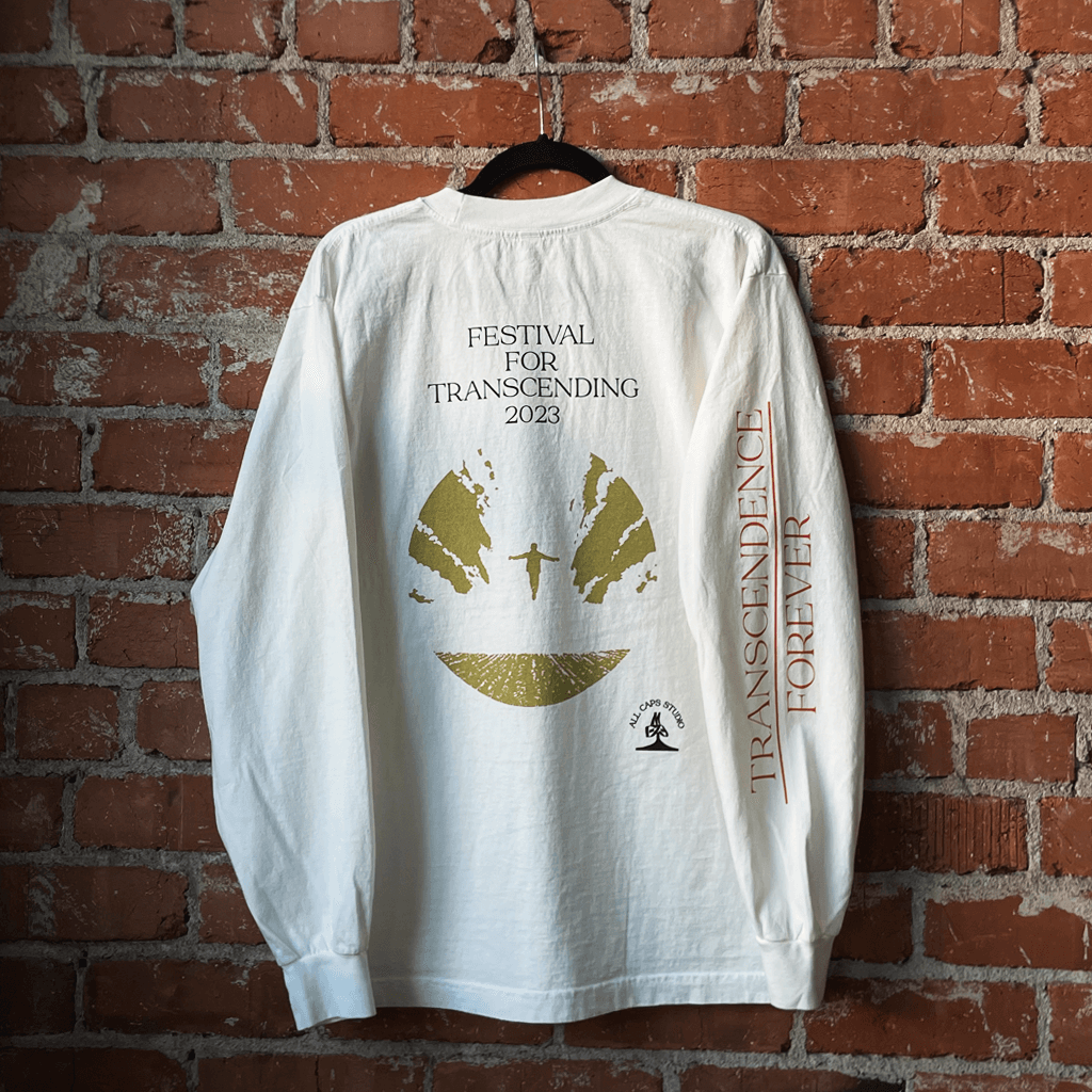ALL CAPS X Making Time ∞ Off White Long Sleeve