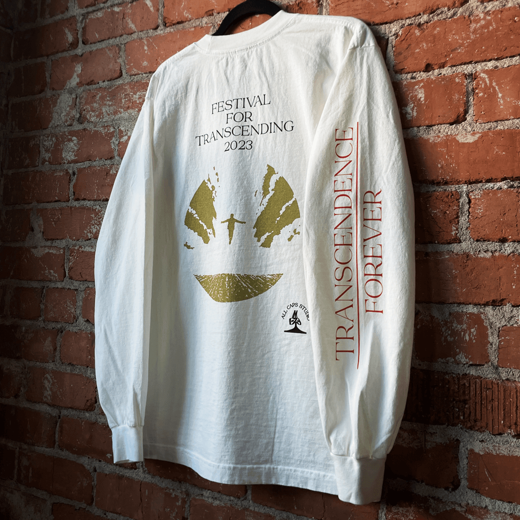 ALL CAPS X Making Time ∞ Off White Long Sleeve