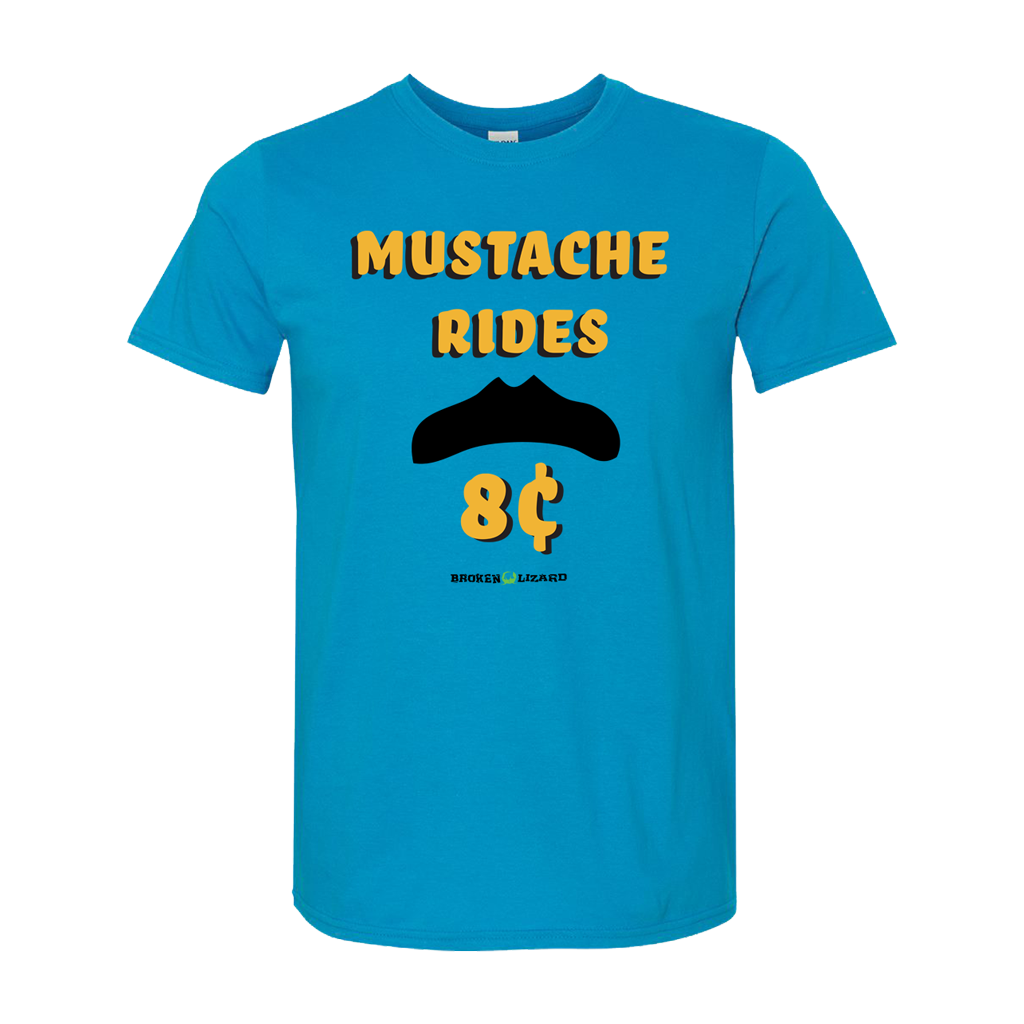 Mustache Rides T-Shirt