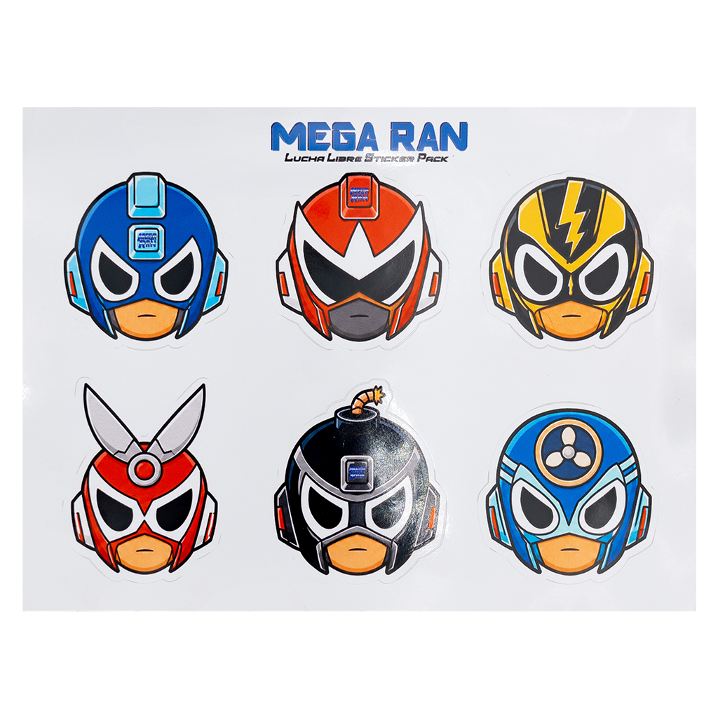 Lucha Libre Sticker Pack