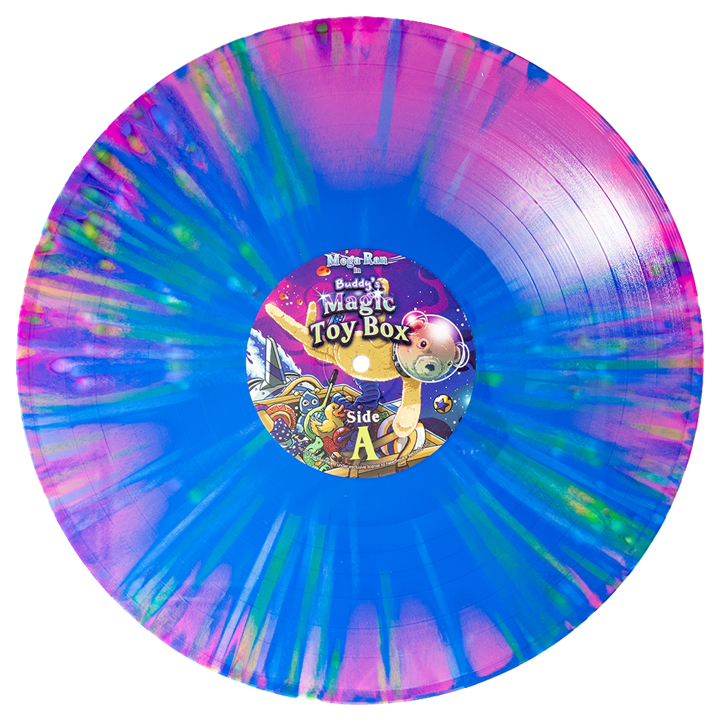 Buddy's Magic Toy Box 12" Space Sprinkles Vinyl