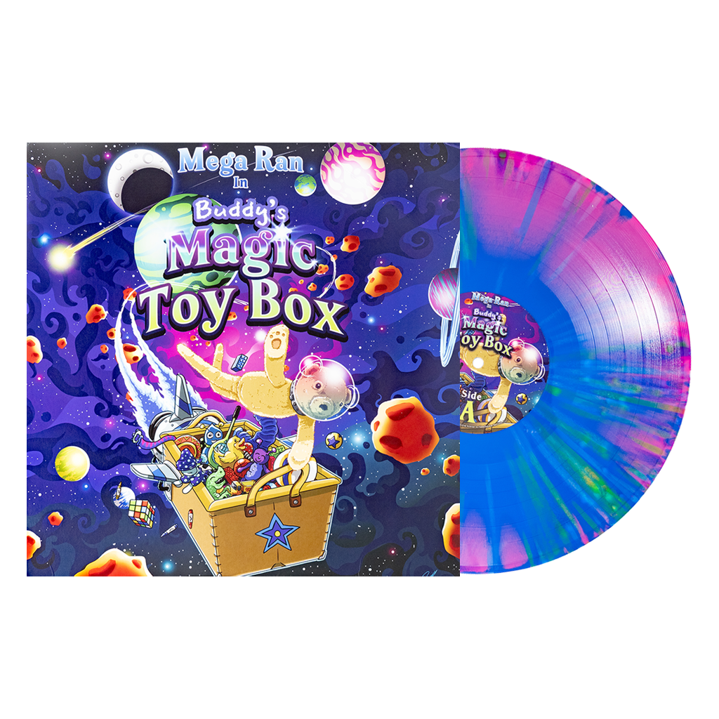 Buddy's Magic Toy Box 12" Space Sprinkles Vinyl